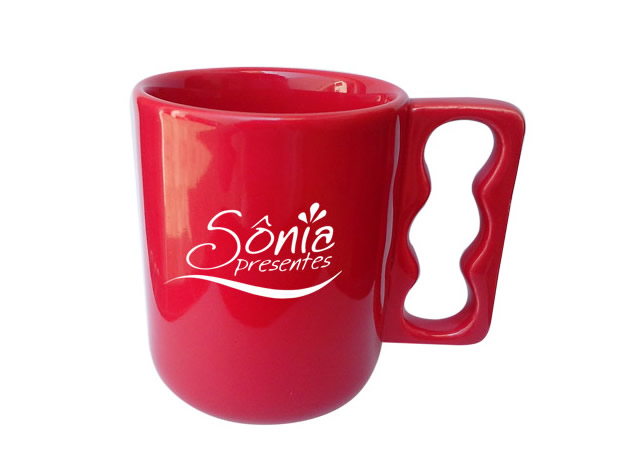 Caneca Knukles Vermelha